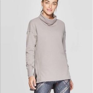 Cowl Neck Terry Tunic Pullover C9 Champion XL